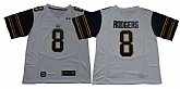 California Golden Bears 8 Aaron Rodgers White College Football Jersey